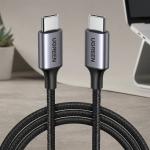 UGREEN USB-C to USB-C 60W Fast Charging Braided Data Cable - 0.5 Meter 50149